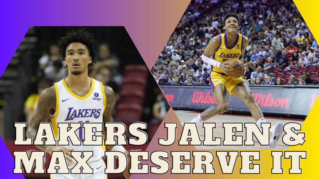 Lakers Rookies Jalen Hood Schifino & Maxwell Lewis Standing Out