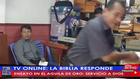 ENSAYO PREVIO AL 8VO SERVICIO A DIOS EN EL ÁGUILA DE ORO | TV LA BIBLIA RESPONDE