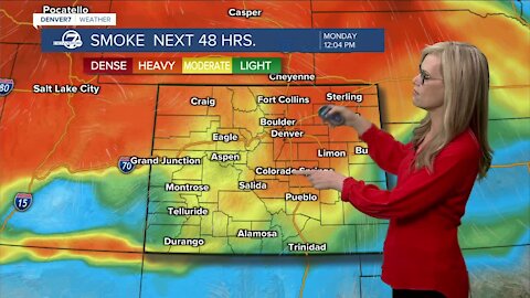 Hot weather and smoke return this week