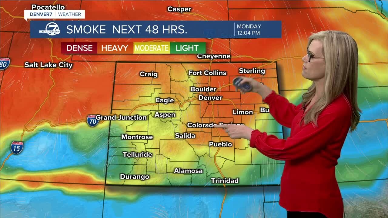 Hot weather and smoke return this week