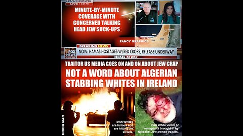 Corporate fake news Press LIE on Dublin Riots Implies illegal Who Attacked Children Was NOT illegal