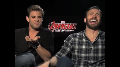 Funny Moments of Avengers Cast