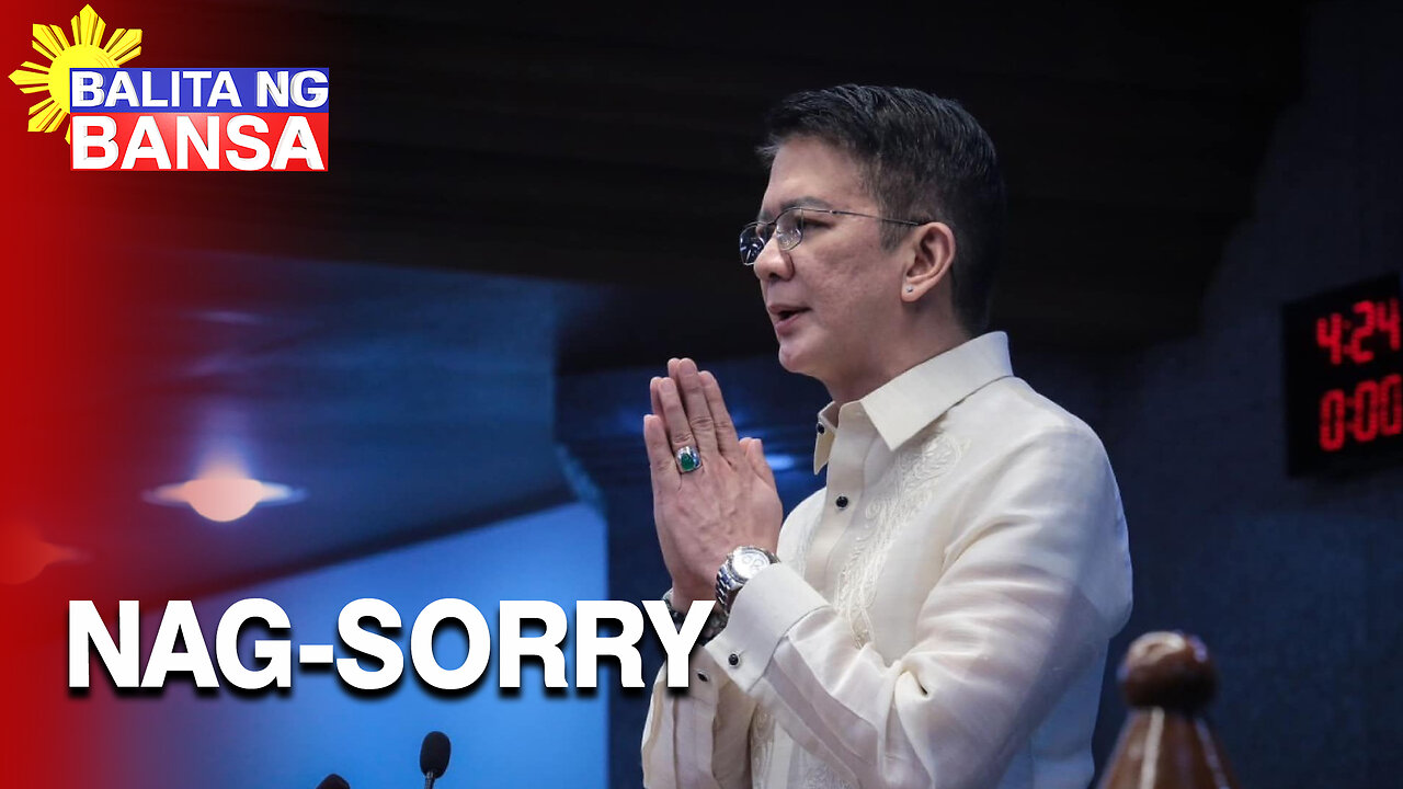 SP Escudero, nag-sorry sa mga nasaktan sa pagpapalit ng liderato sa Senado