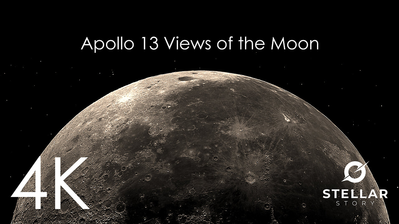 Amazing Apollo 13 Views of the Moon you new experienced before in 4K #nasa #galaxy #moon #