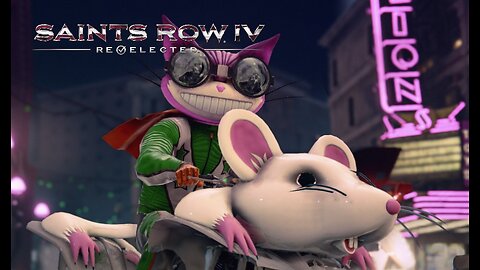 Saints Row IV: The weirdest wagon race EVER!!! (??)