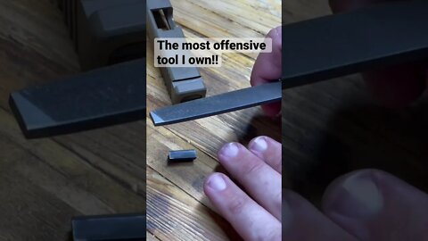 File your sights to fit your slide!