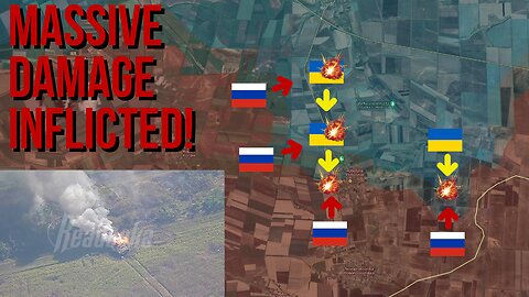 Russians Decimate Ukrainian Forces On Zaporozhian Front | Also Counter Attack On Several Frontlines