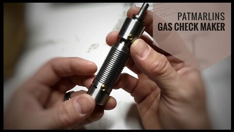 Unboxing And First Look At Patmarlins 30 Caliber Gas Check Maker Die For Use With Single Stage Press