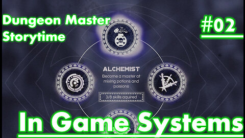 Dungeon Master Storytime - Session 02 IN GAME SYSTEMS
