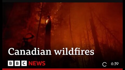 Canadian wildfires: Yellowknife evacuates 20,000 people - BBC News