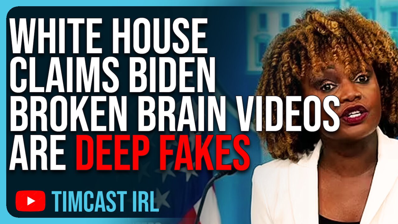 White House Claims Biden Broken Brain Videos Are DEEP FAKES In Hilarious Lie