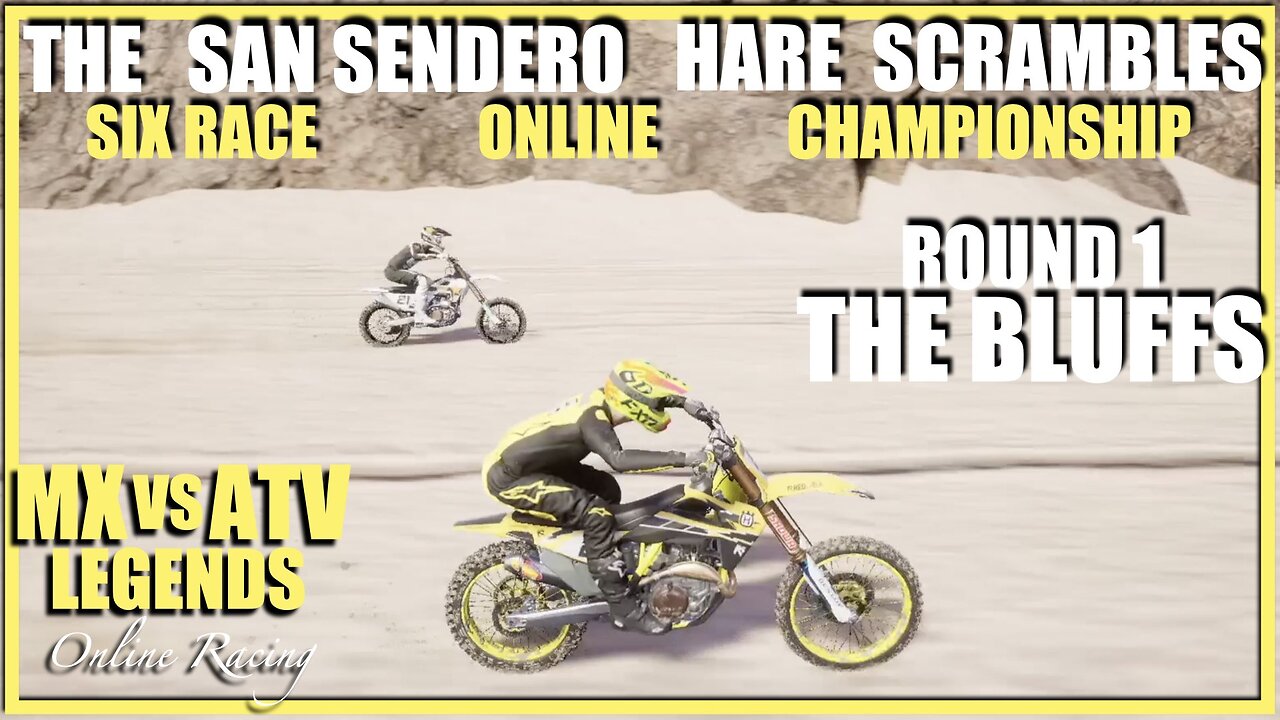 Hare Scrambles Round 1 The Bluffs MX vs ATV Legends Online Racing