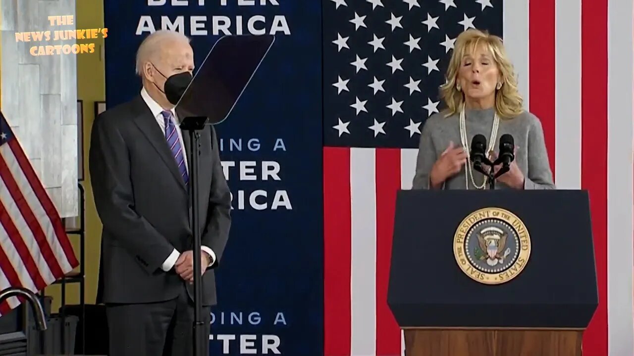 Jill Biden: "He is unshakeable.. he knows how to bring people together.. it's just who he is."