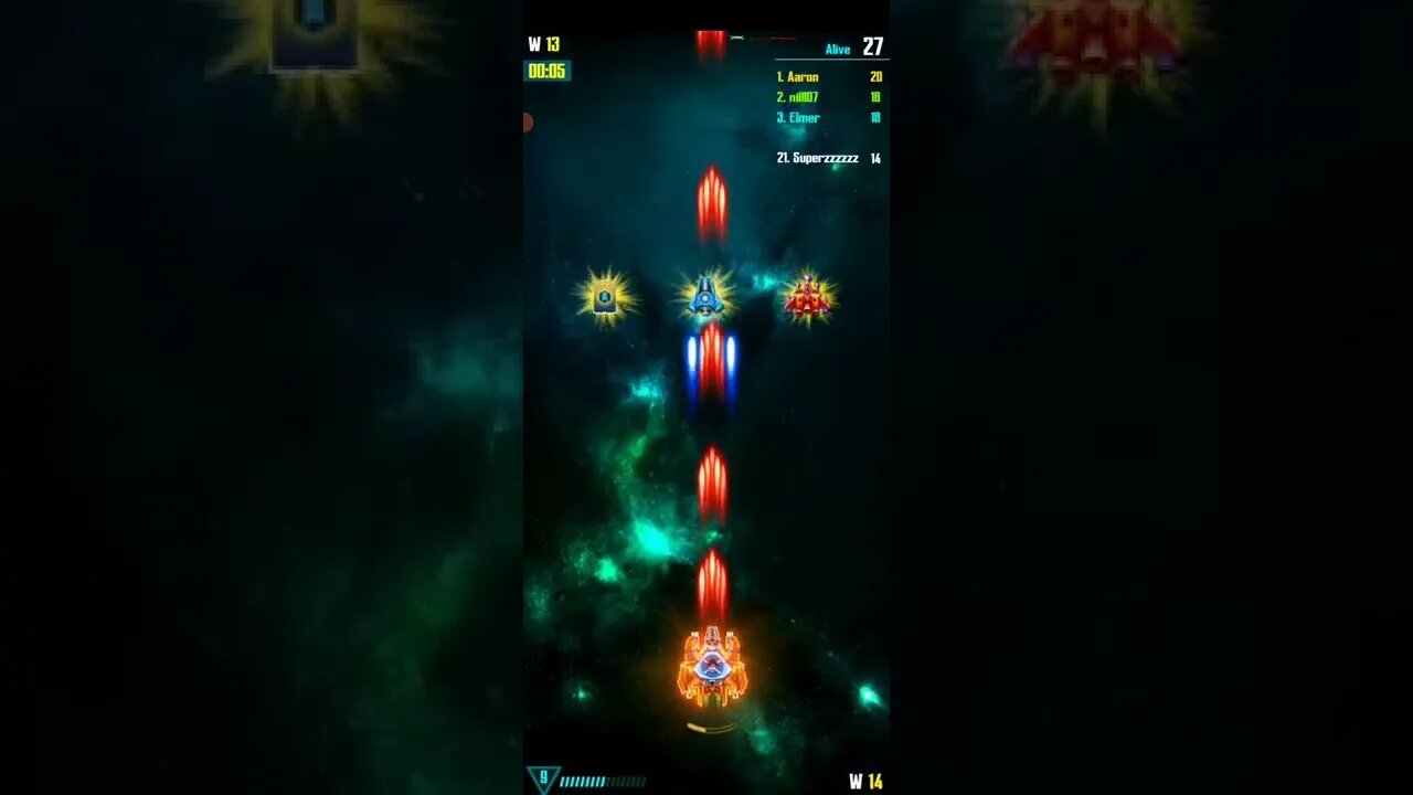 GALAXY ATTACK ALIEN SHOOTER - PVP SURVIVAL 1 VS 100 (18 July 2022)