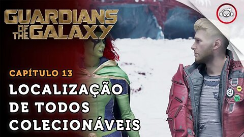 Guardians of the Galaxy , A localização de todos colecionáveis no Cap 13 | super dica PT-BR