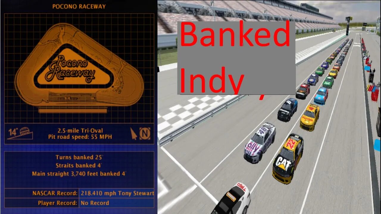 Banked Indy NR 2003 50% Ai Racing