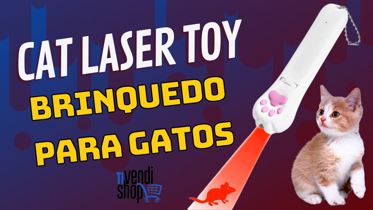 CAT LASER TOY - Brinquedo para gatos