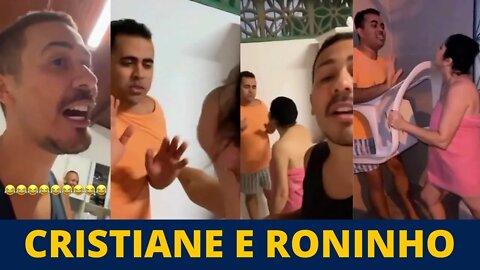 DUAS ENERGIAS PESADAS SE CRUZANDO CRISTIANE CASTRO E RONINHO CARLINHOS MAIA DANDO CORDA #TBT