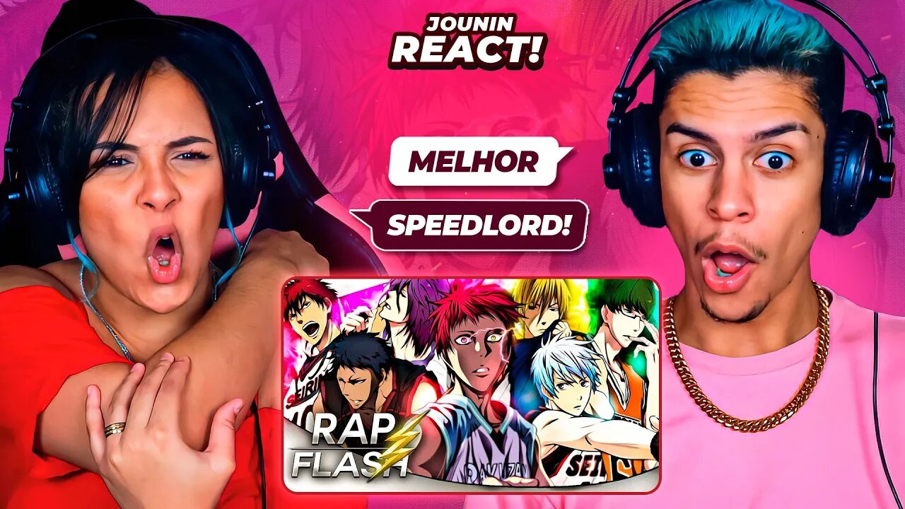 SPEEDLORD 4 - KUROKO NO BASKET | ESPECIAL 200K | Flash Beats | [React Rap Nerd] 🔥