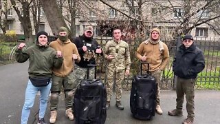 Stanley Hotel Magician, Marine heads into Ukraine warzone to deliver medical aid and armor