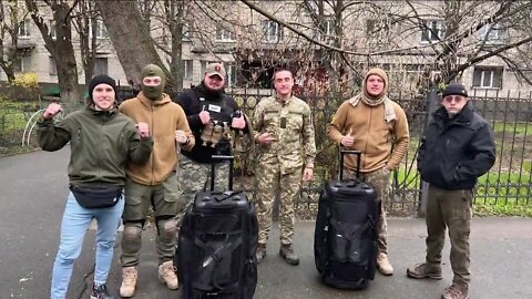 Stanley Hotel Magician, Marine heads into Ukraine warzone to deliver medical aid and armor