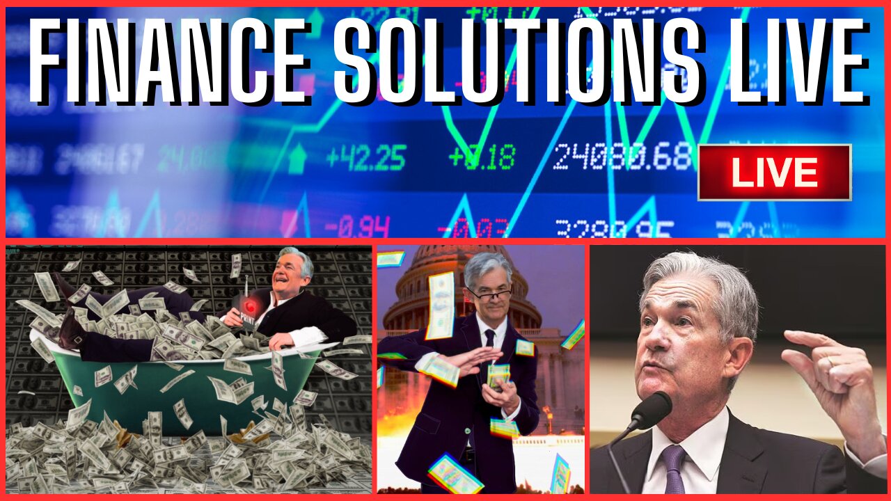 VOLATILITY INCOMING!!!! FINANCE SOLUTIONS-YT LIVE