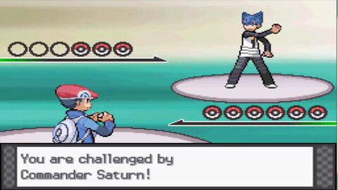 Pokemon Platinum - Team Galactic Commander 5th Battle: Saturn