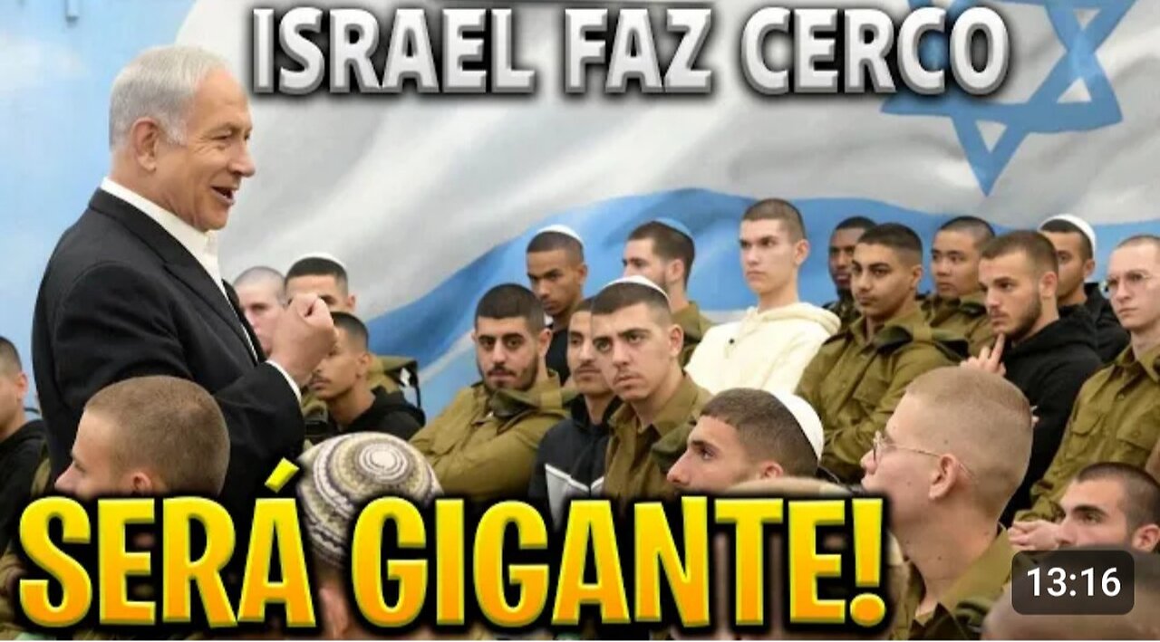 SERÁ GIGANTE O QUE ISRAEL VAI FAZER | CERCO COMPLETO | Renato Barros