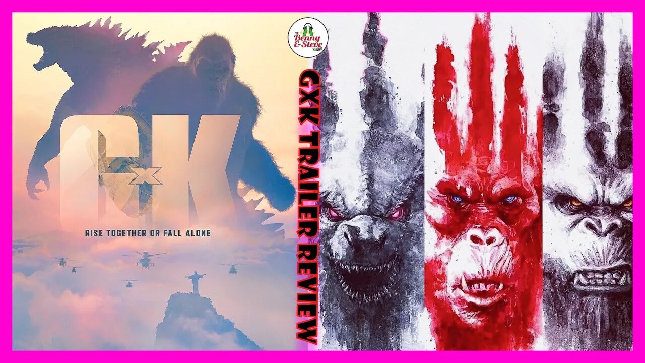 GODZILLA X KONG TRAILER REACTION #godzillaxkong