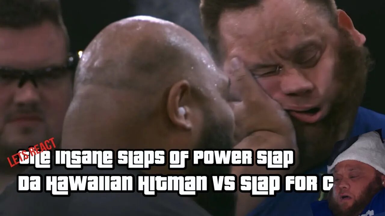 *Absolutely Brutal KO* Da Hawaiian Hitman vs Sleep For Cash - PowerSlap 2 #reaction