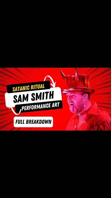 SATANIC GRAMMY MAN SAM GETS SUPREMELY TROLLED IN LONDON