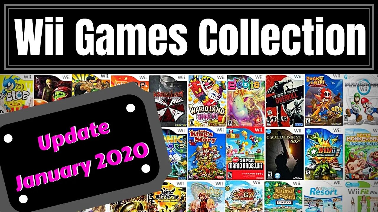 Nintendo Wii Games Collection | Update January 2020