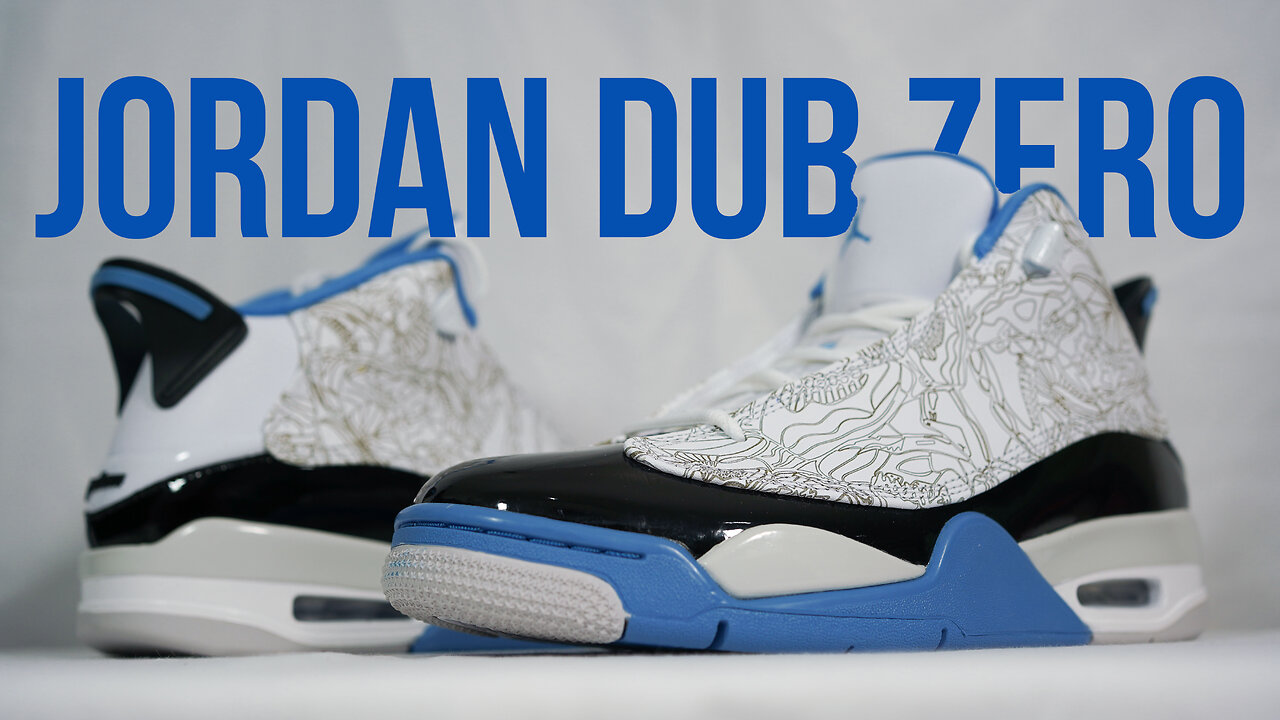 AIR JORDAN DUB ZERO UNC: Unboxing, review & on feet