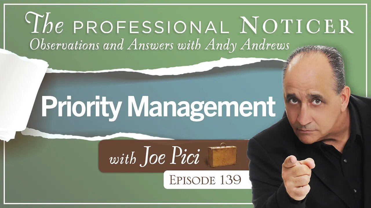 Priority Management with Joe Pici