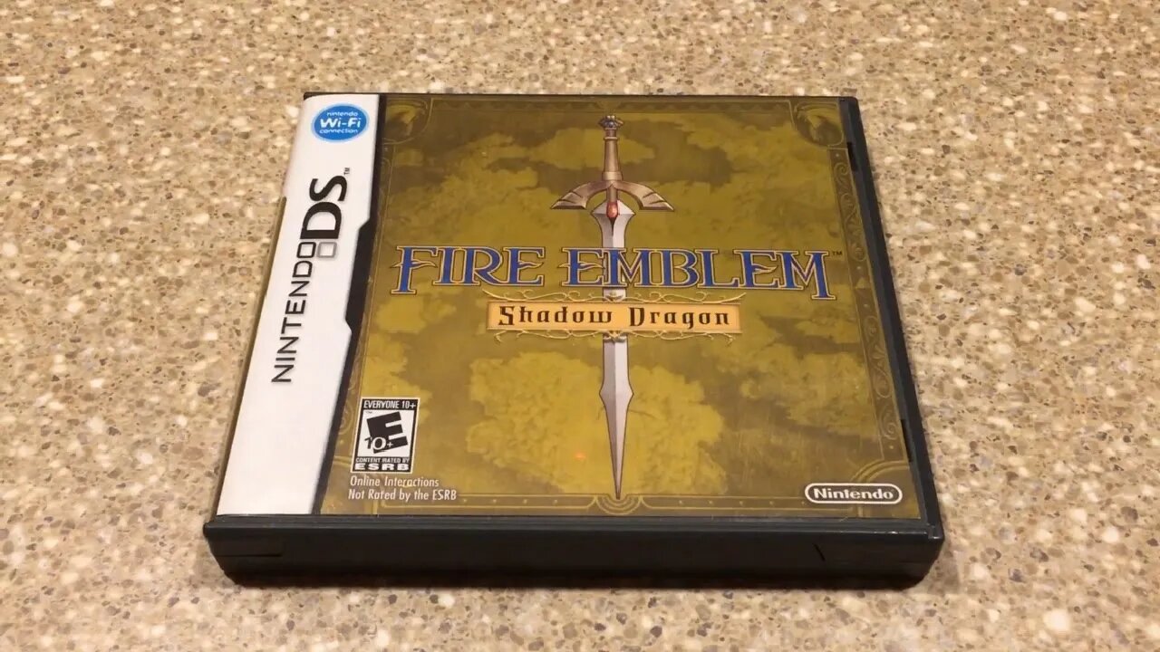 Fire Emblem: Shadow Dragon - NINTENDO DS - WHAT MAKES IT COMPLETE? - AMBIENT UNBOXING