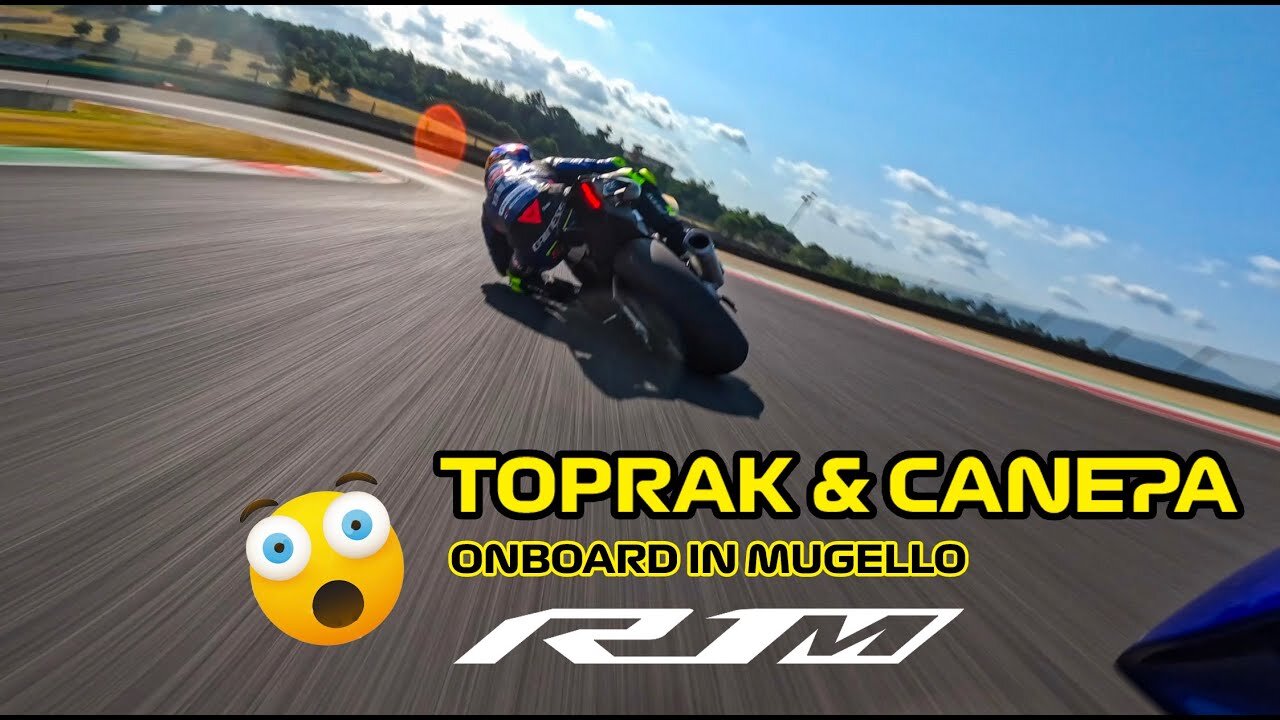 Toprak Razgatlıoğlu onboard in Mugello with the R1M!