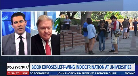 ROB SCHMITT DR STANLEY RIDGLEY AUTHOR BRUTAL MINDS BOOK EXPOSES LEFT-WING INDOCTRINATION UNIVERITY