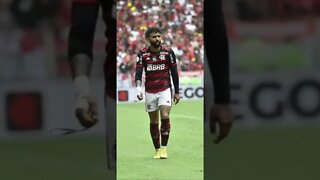 Gabigol é o jogador com mais expulções desde de sua contratação #shorts