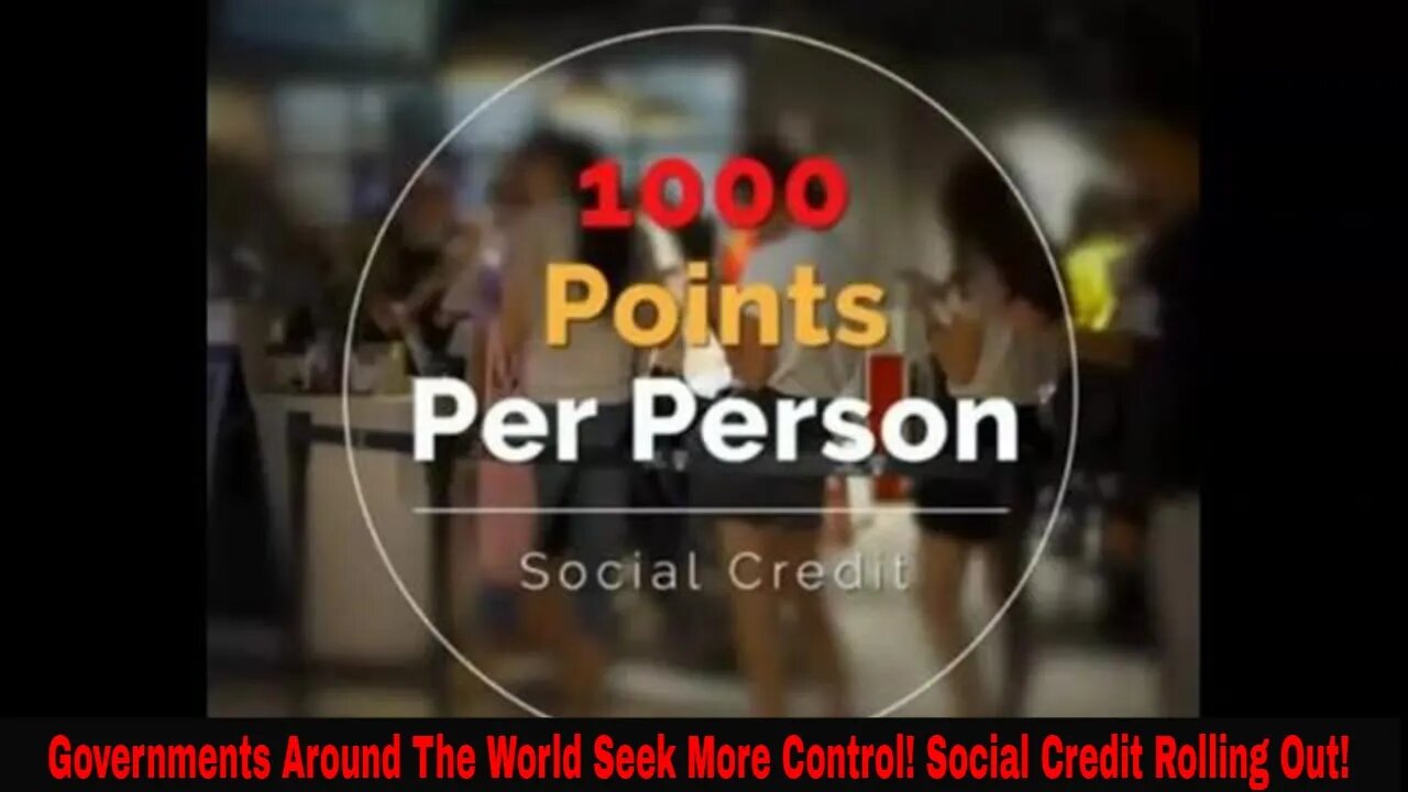 Social Credit Scores To Be Rolled Out In Italy!