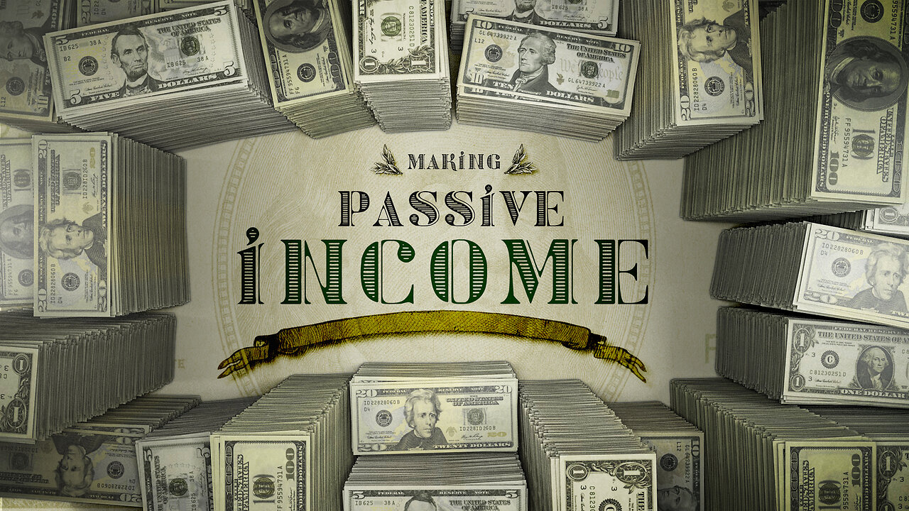 Making Passive Income - Pastor Bruce Mejia