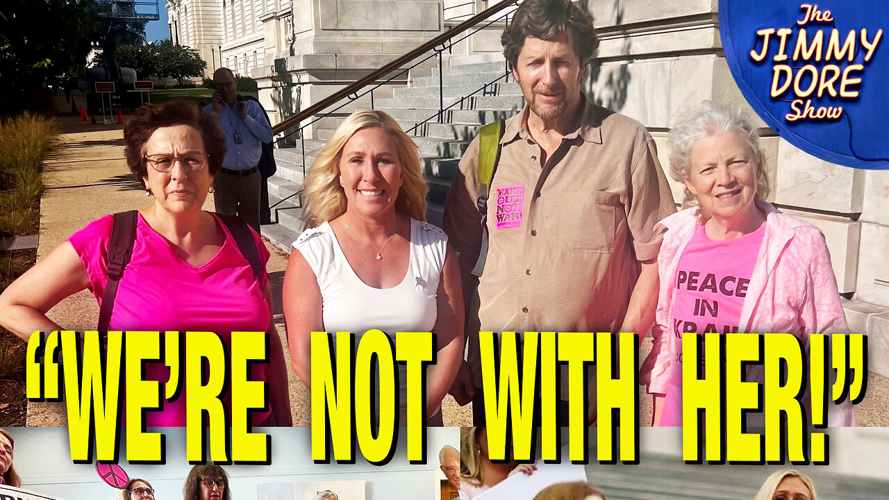 Code Pink REJECTS Anti-War Support From Marjorie Taylor Greene