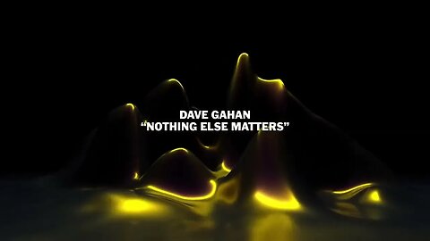 Dave Gahan Nothing Else Matters from The Metallica