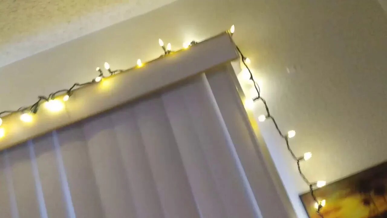 Using Holiday Living LED White Lights For The First Time