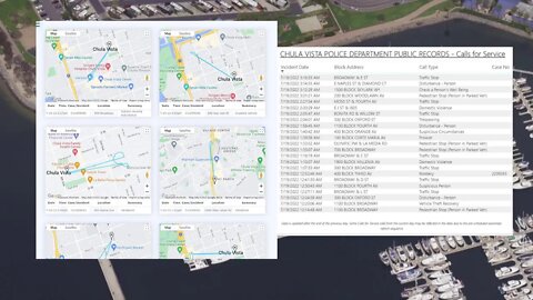 Chula Vista LIVEDATA Drone&CallsforService