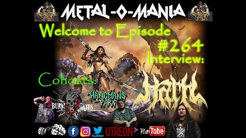#264 - Metal-O-Mania - Special Guests: HATH Co-Hosts: Jonathan and Max