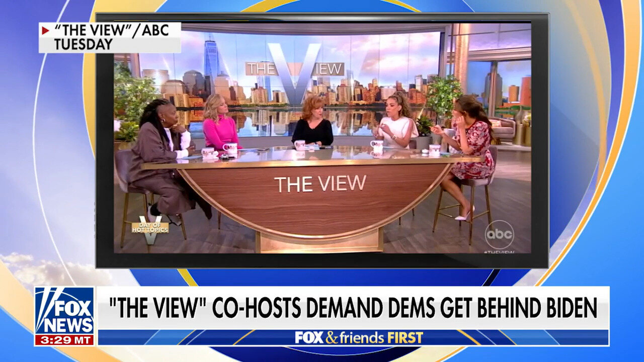 Joe Concha: 'The View' Co-Hosts Nervous About Biden's Low Polling