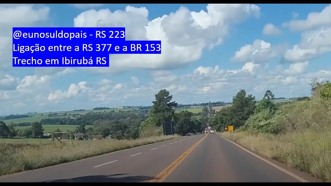 RS 223 - Trecho entre Ibirubá e Tapera