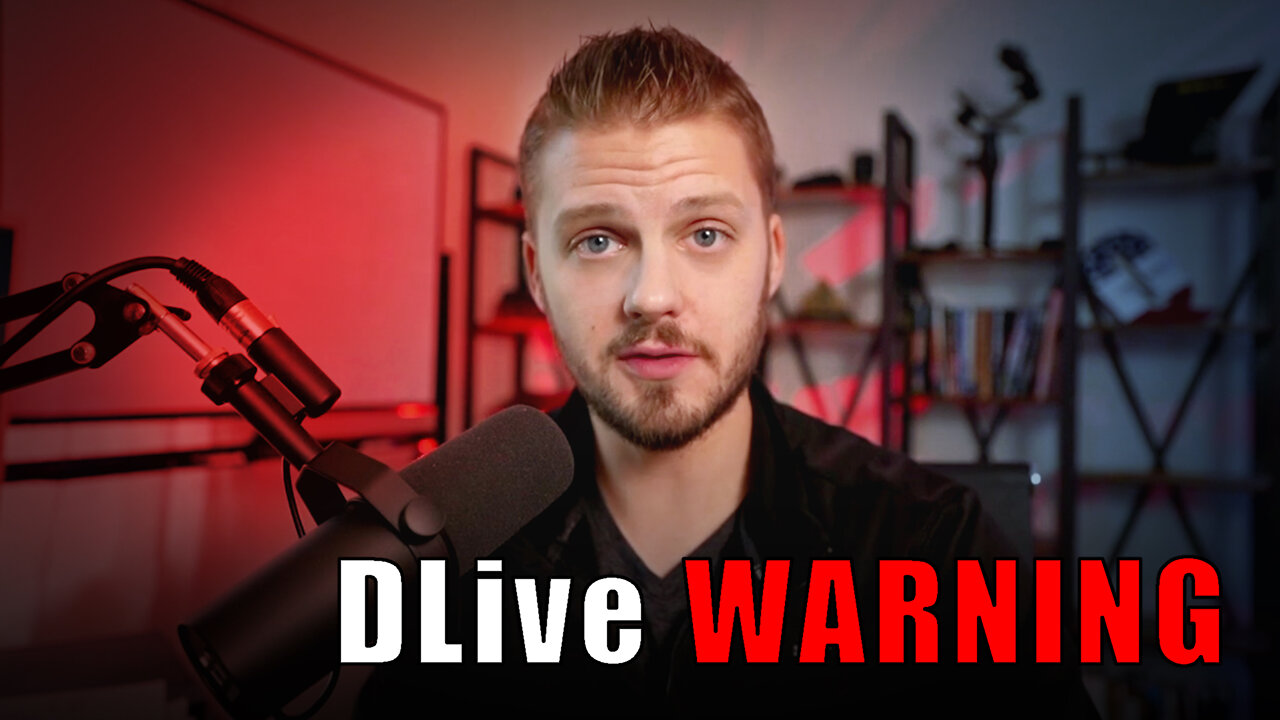 WARNING - DLive is Starting to CENSOR (over the most ridiculous reason)