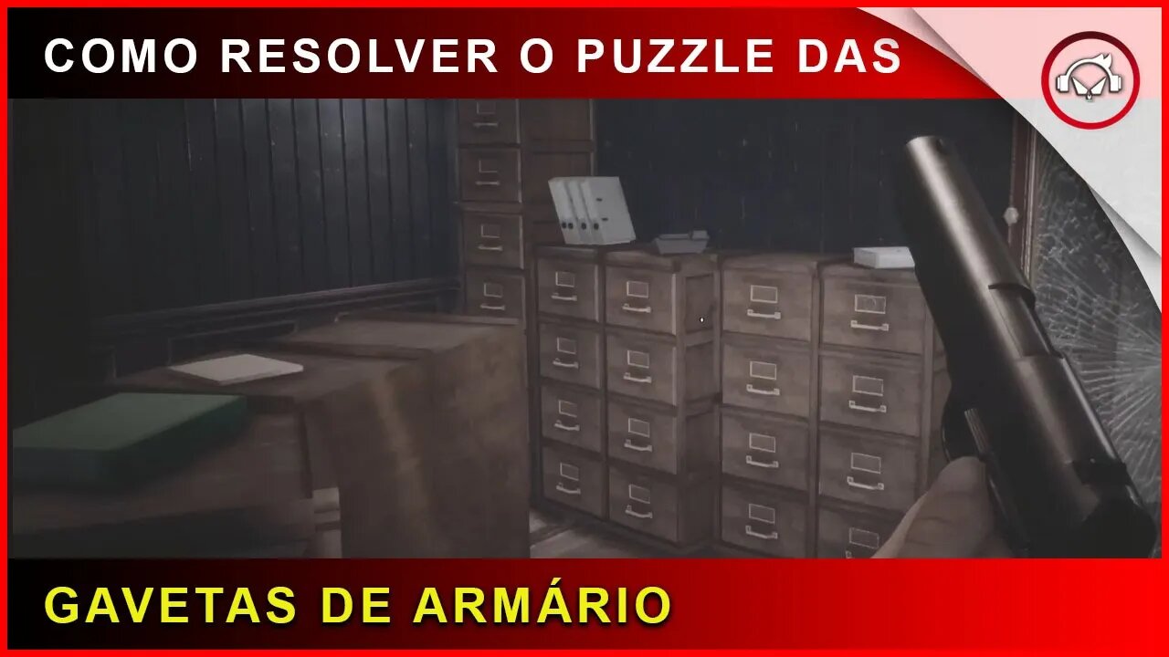 Fobia St Dinfna Hotel, Como resolver o puzzle das gavetas de armários (Jogo Brasileiro) | Super dica