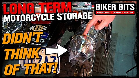 How to Store Your Motorcycle Long Term